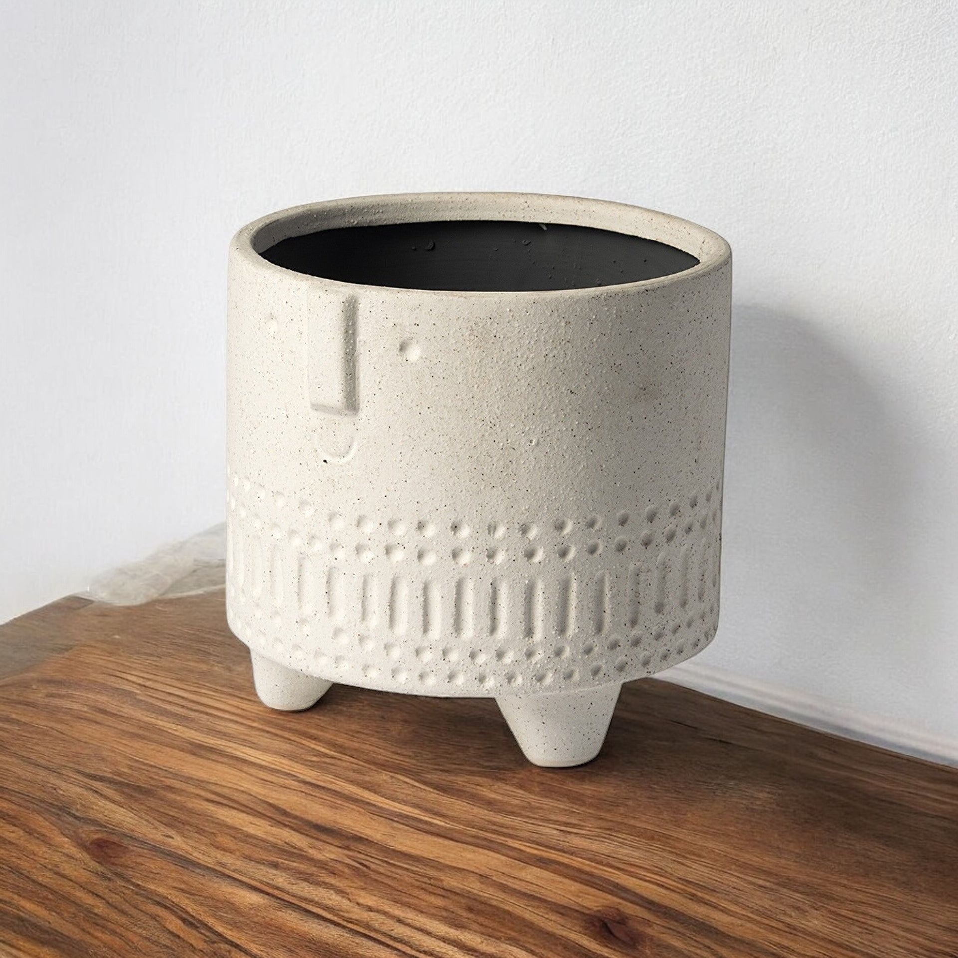 Abstract Cylinder Ceramic Table Vase