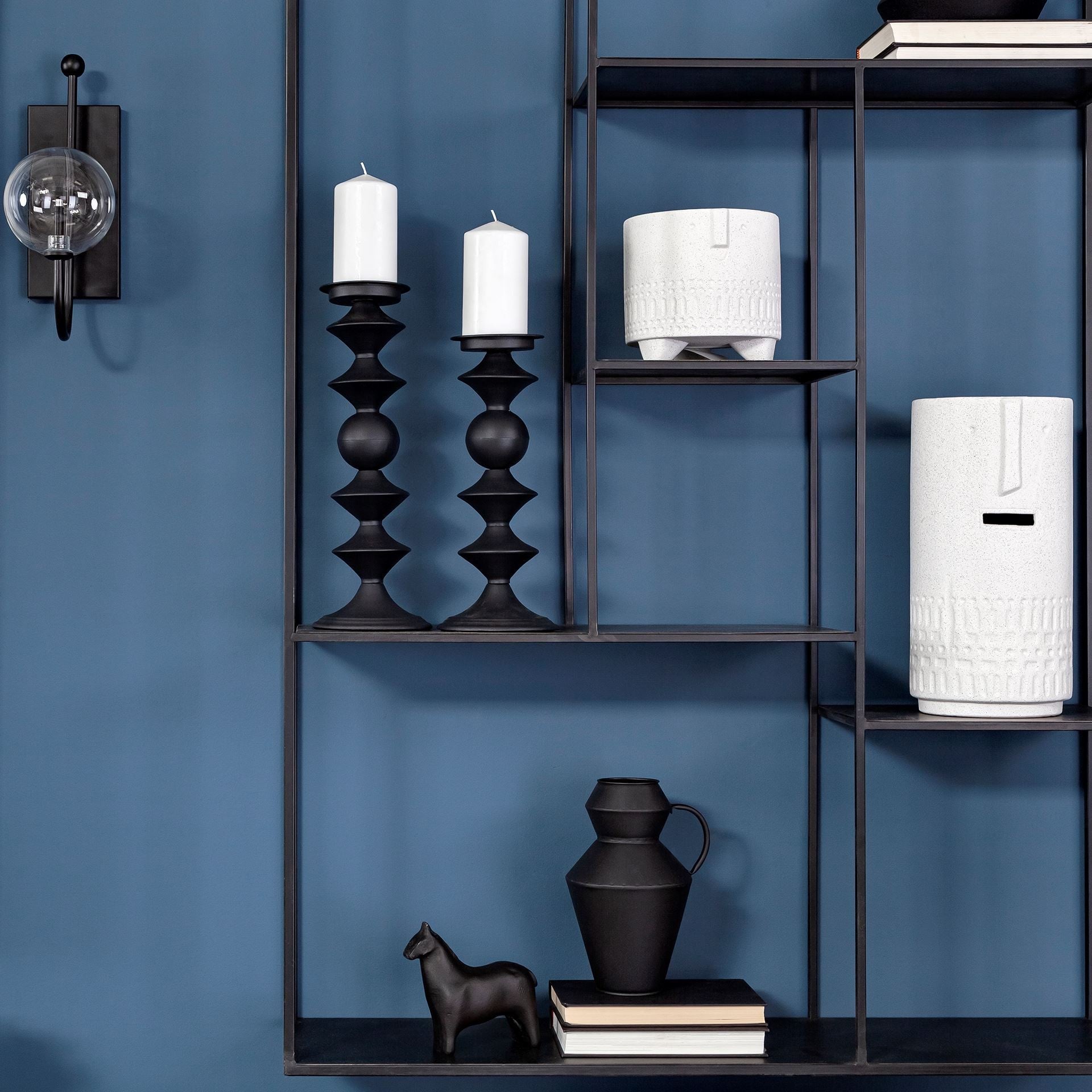 Abstract Cylinder Ceramic Table Vase