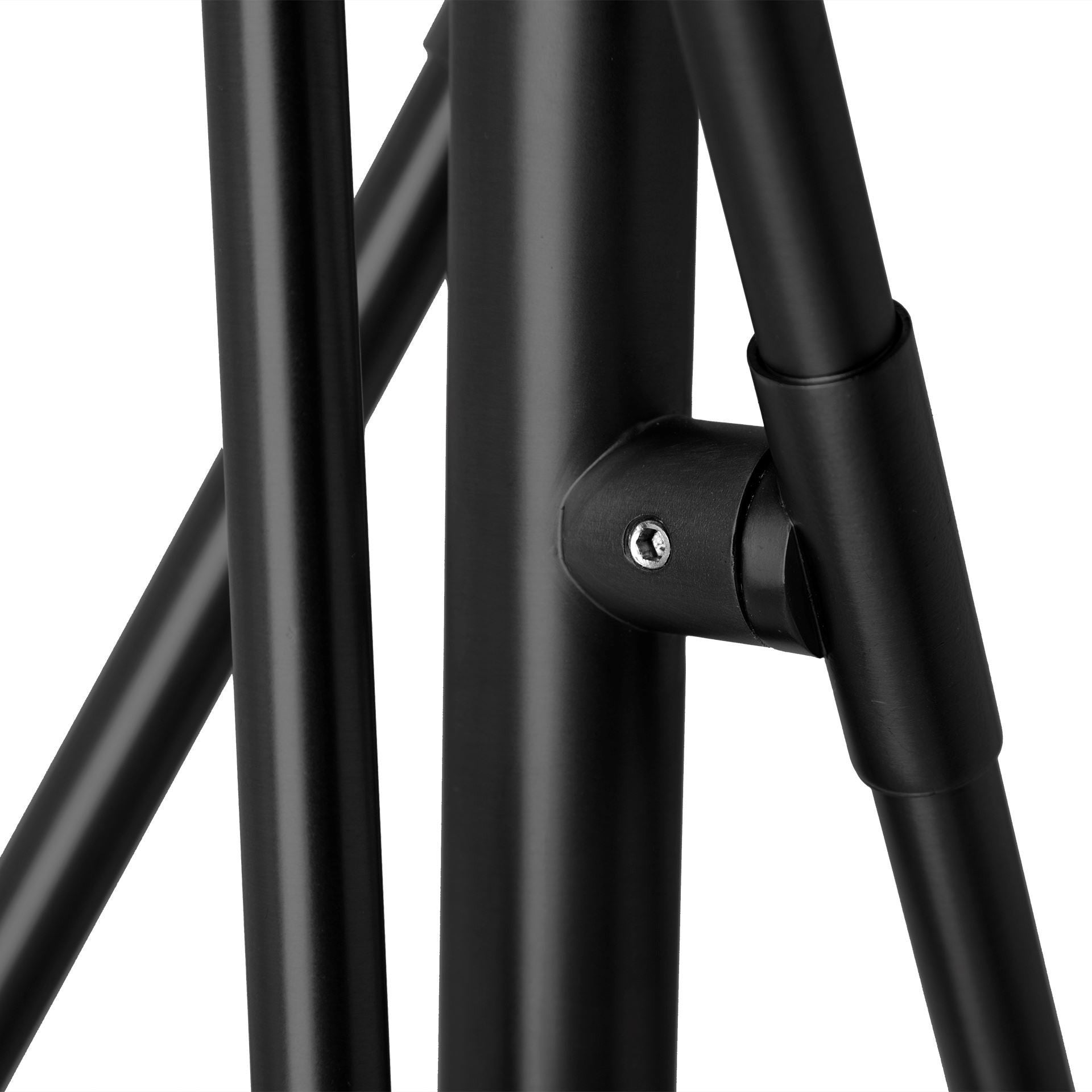 Black LED Floor Lamp White