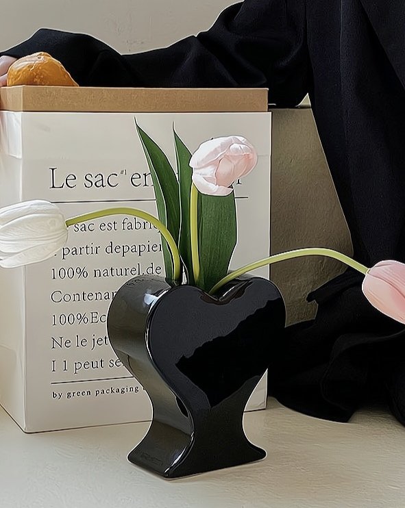 Handmade Ceramic Eclectic Retro Vase