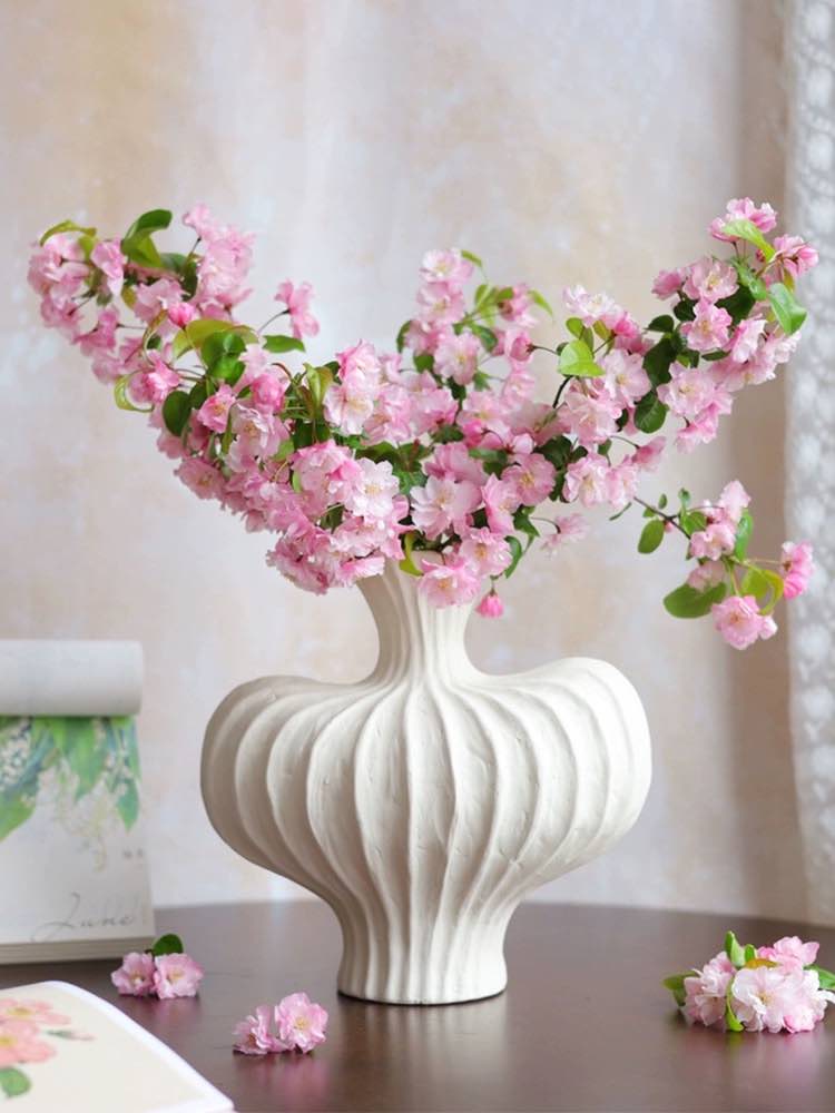 Handmade Wabi Sabi Pottery Red/ Black/White