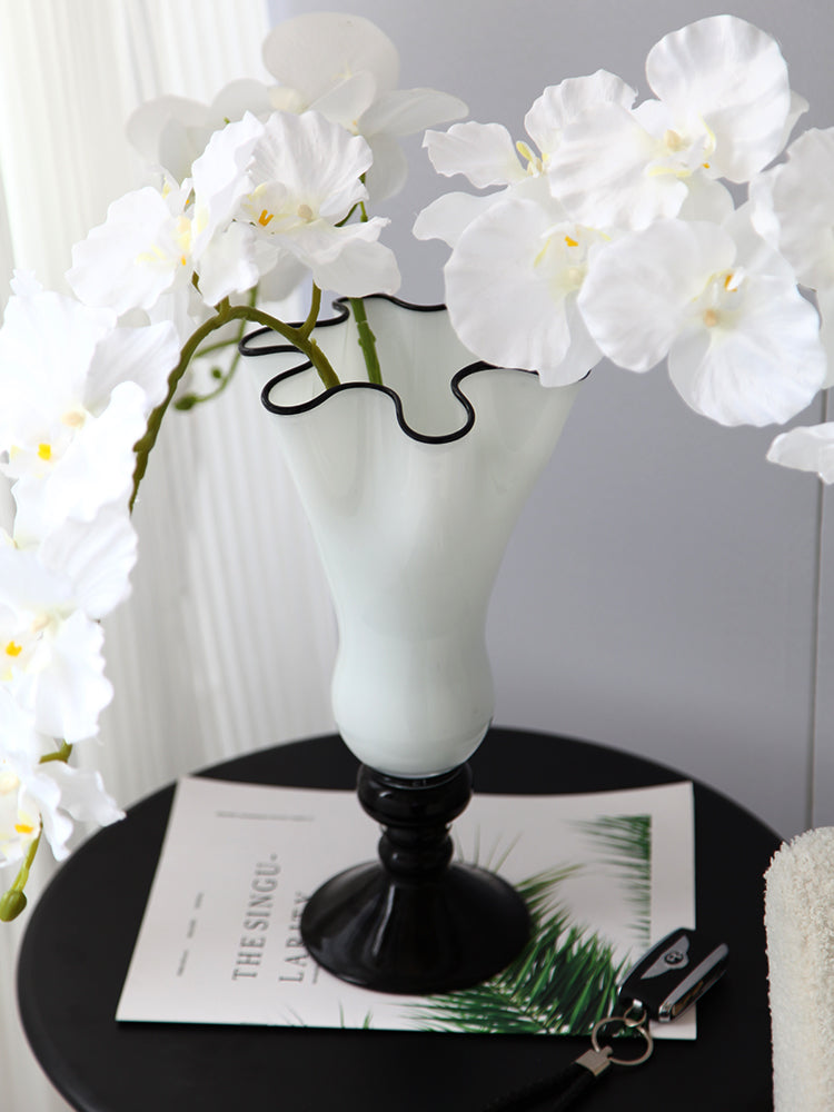 Classic Black & White Vase