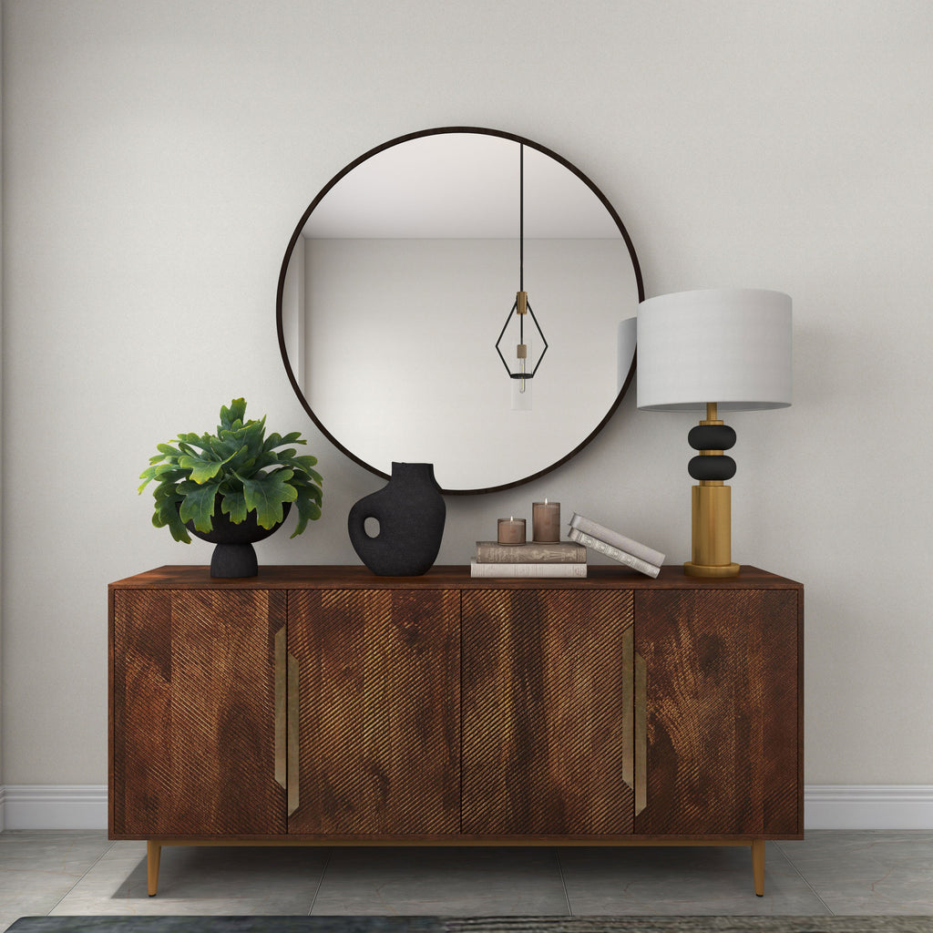 Aluminum Modern Abstract Table Vase