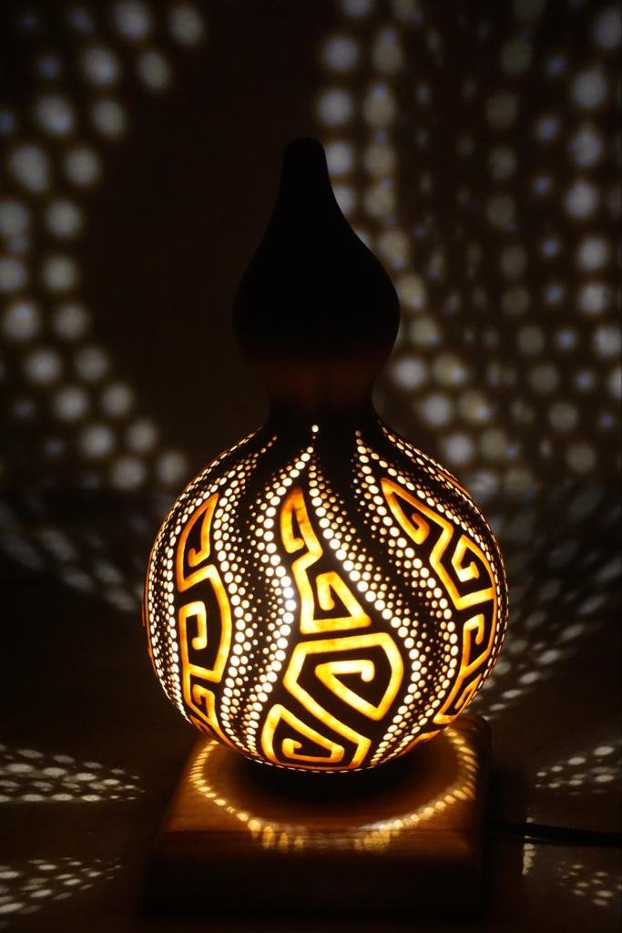 Octopus Table Gourd Lamp