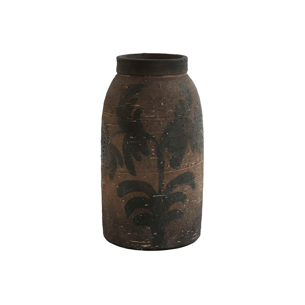 Vase Home Terracotta Plastic Casual
