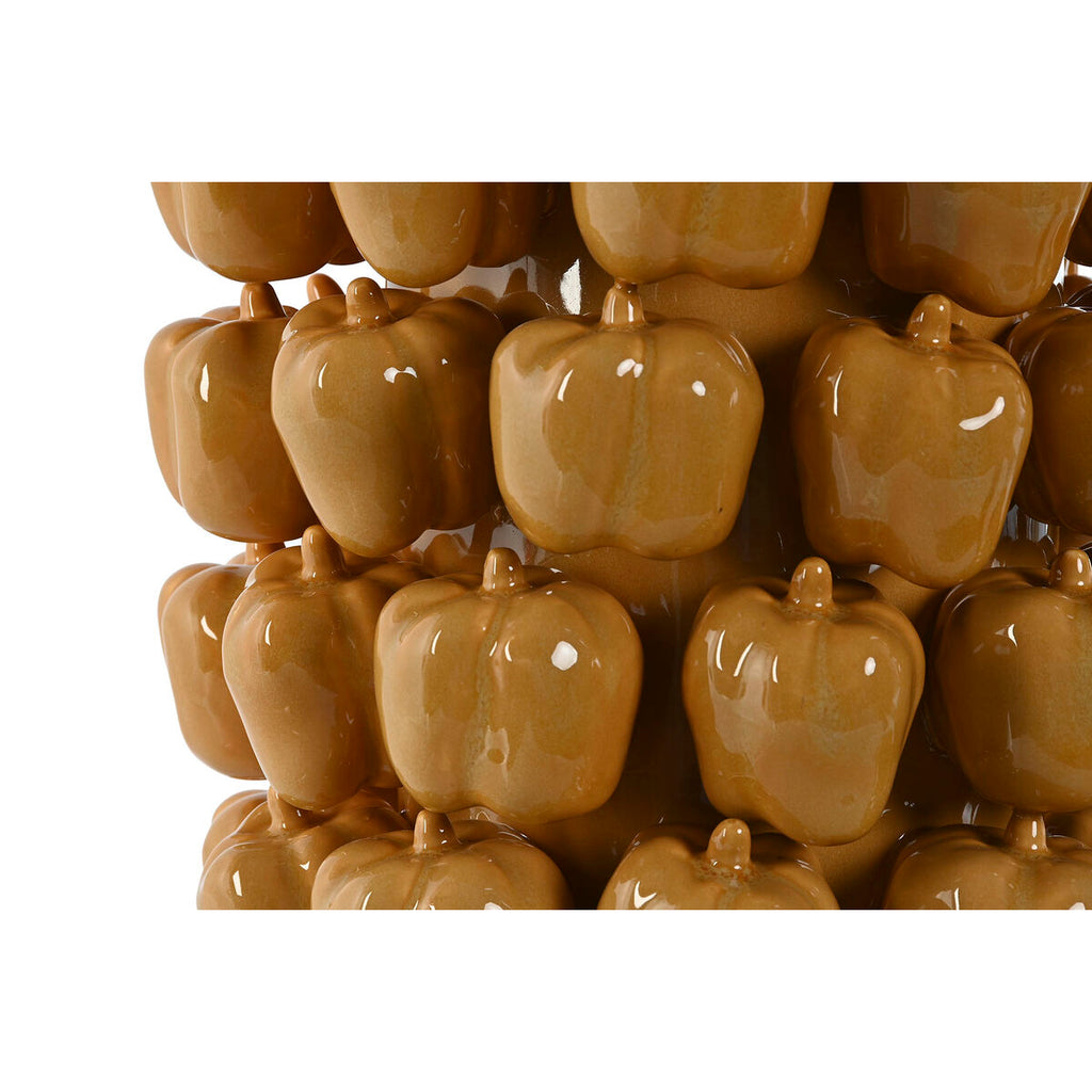 Vase Home Mustard Ceramic Stoneware