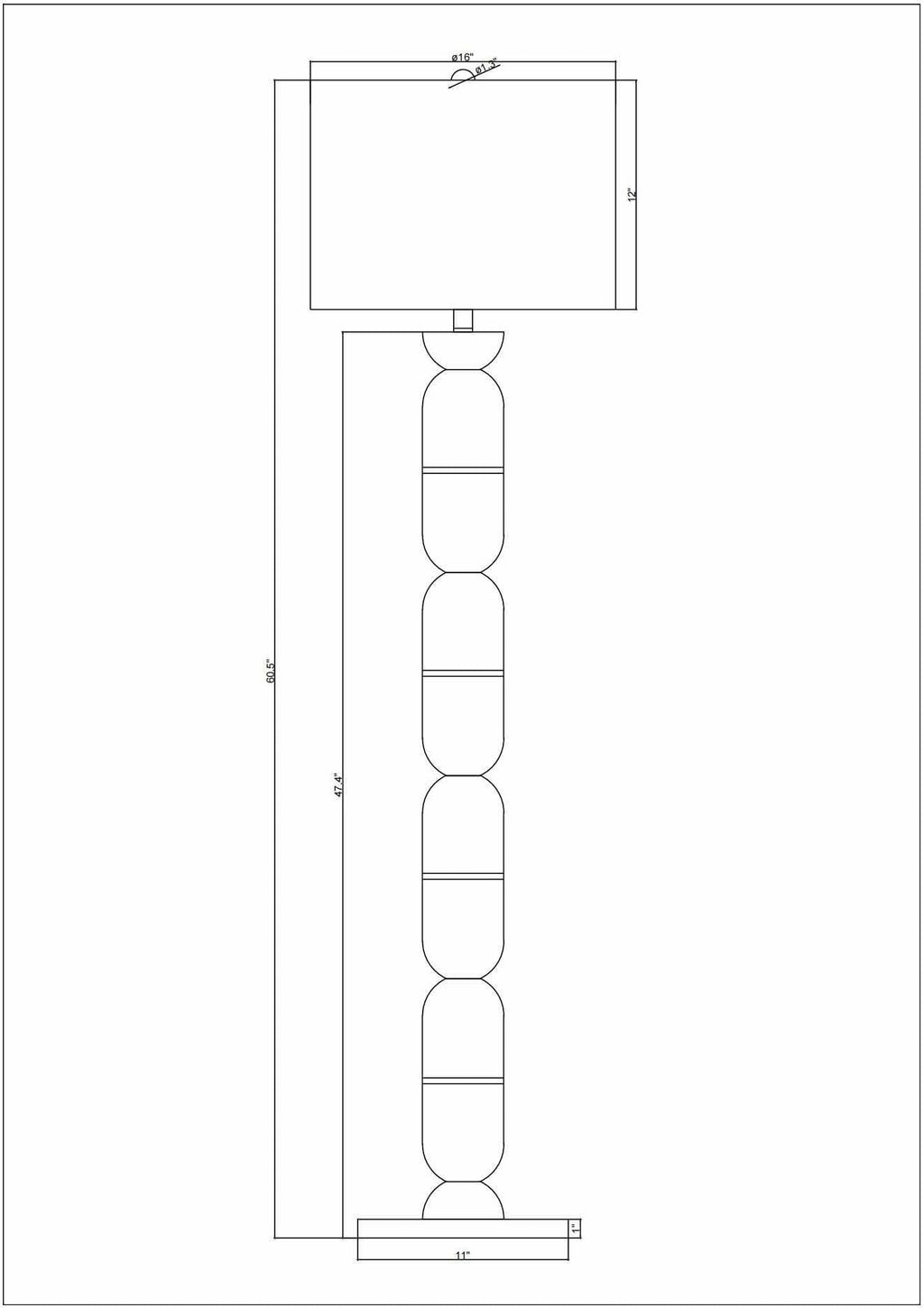 Dainville Floor Lamp