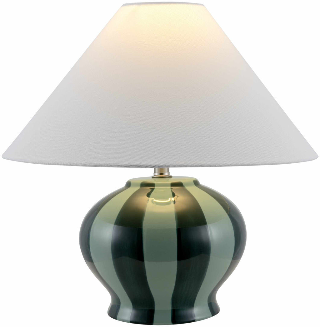 Montereale Green Table Lamp