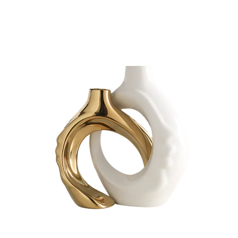 Elegant Ceramic Vase Set