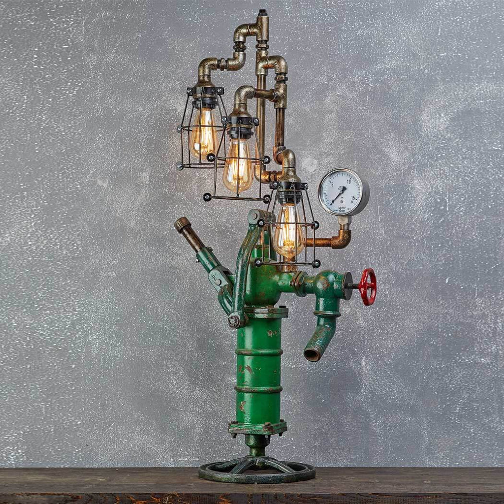 Spectacular Water Pump Lamp