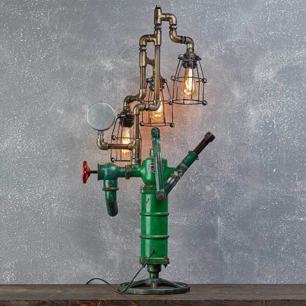Spectacular Water Pump Lamp