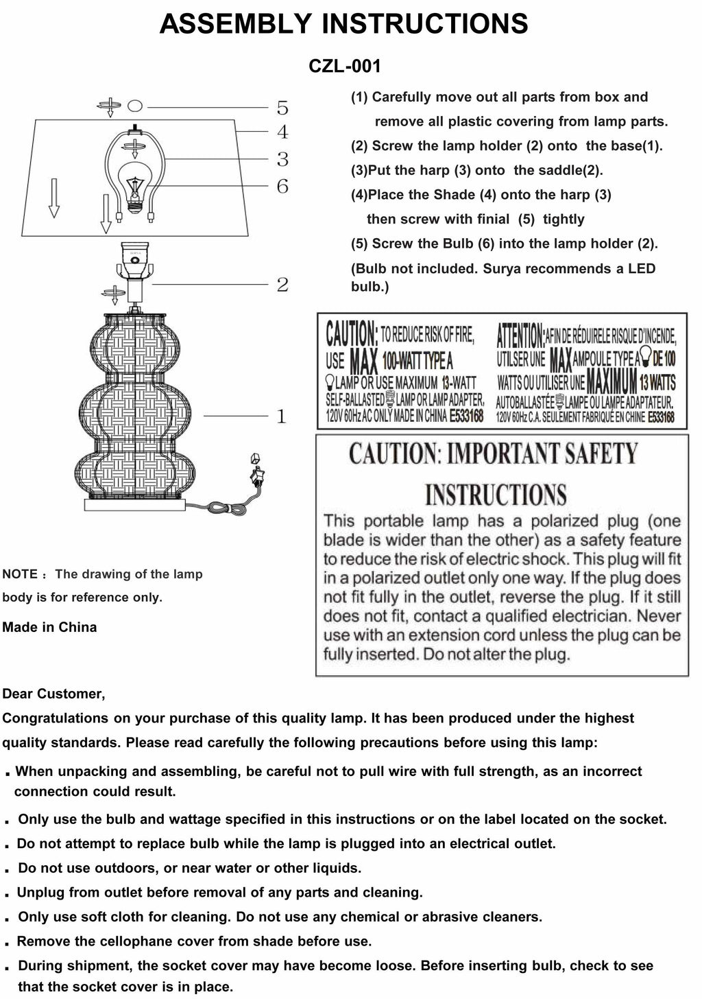Berrueces Table Lamp