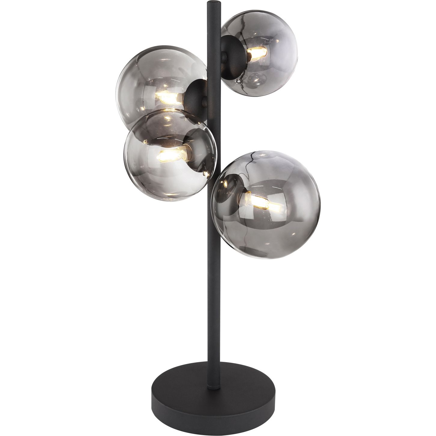 Lampa stołowa Globo Lampka nocna dymiona Globo RIHA 56133-4T (56133-4T)-0