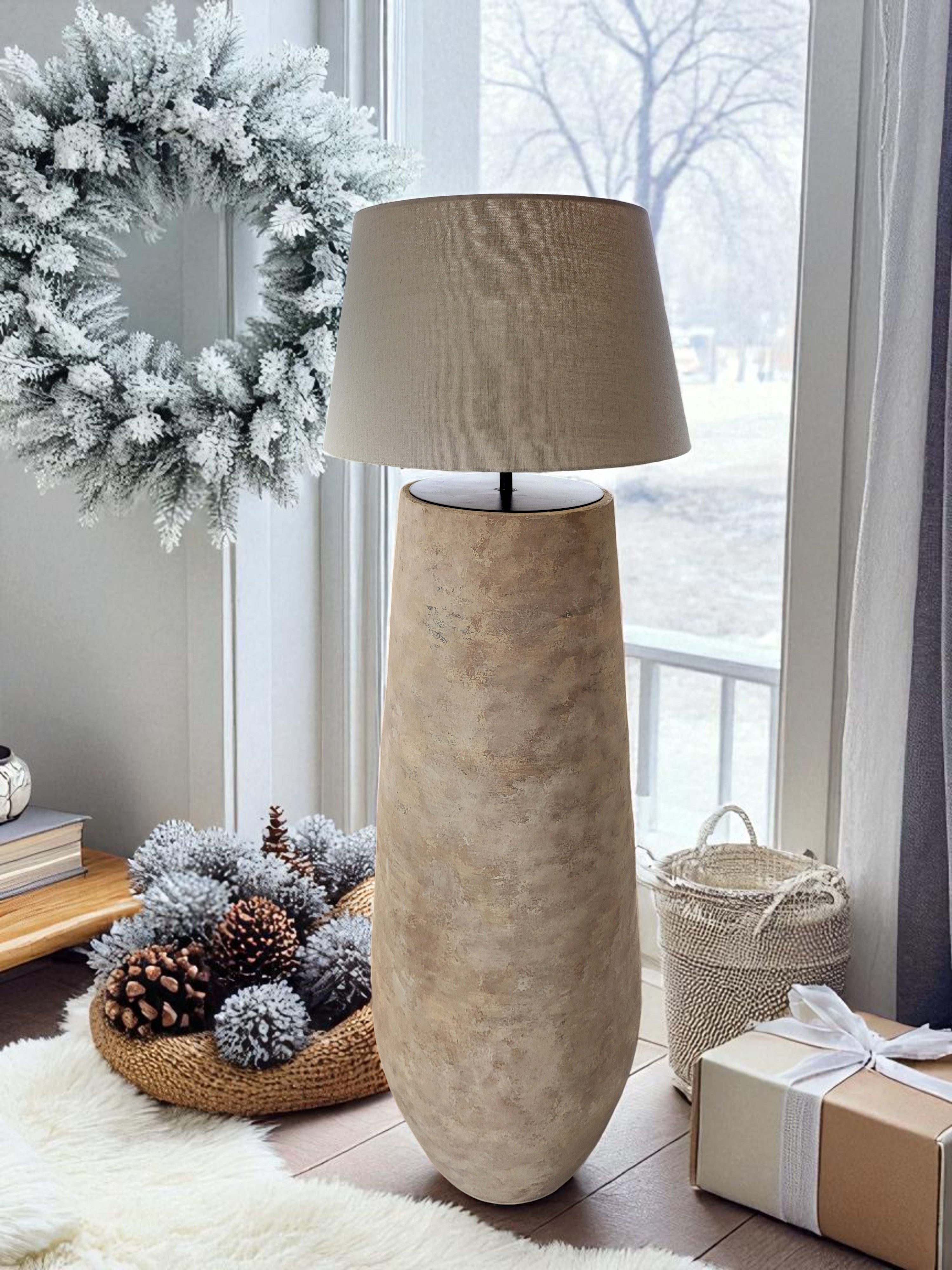 Ceramic Floor Lamp