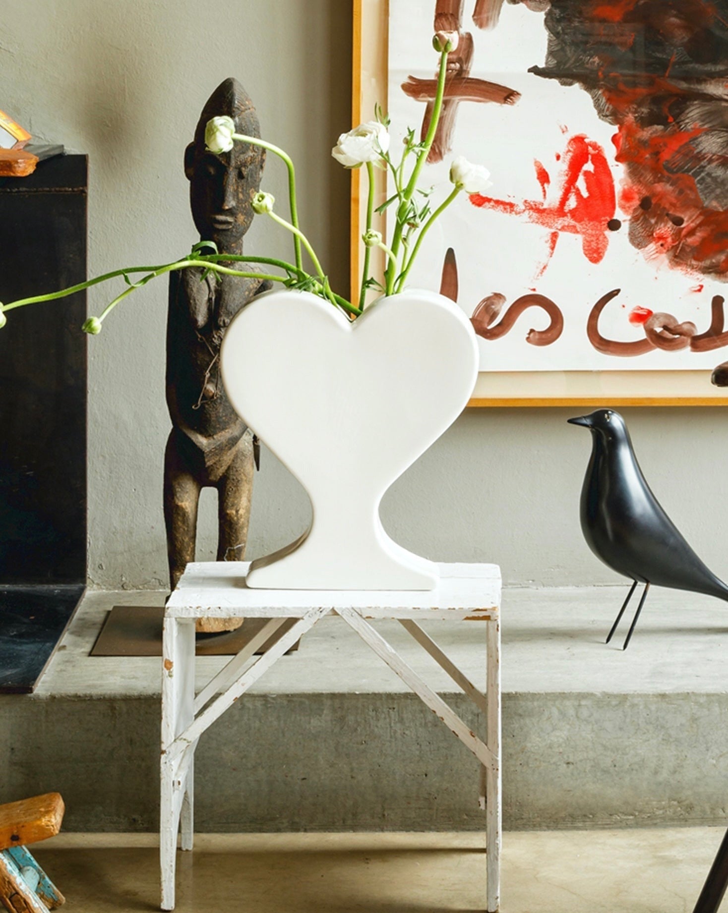 Handmade Ceramic Eclectic Retro Vase