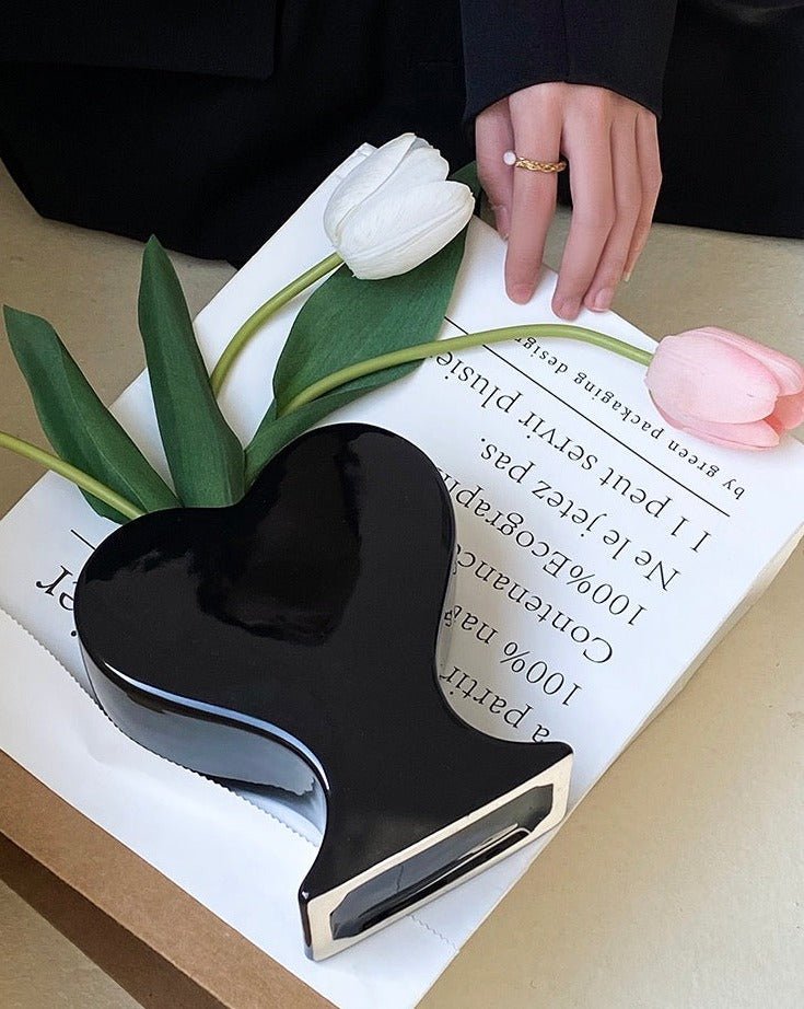 Handmade Ceramic Eclectic Retro Vase