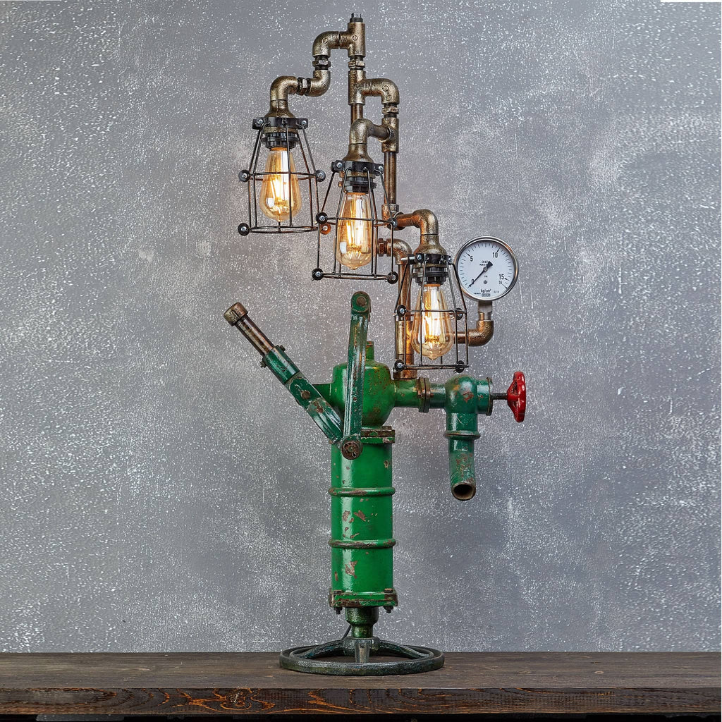 Spectacular Water Pump Lamp